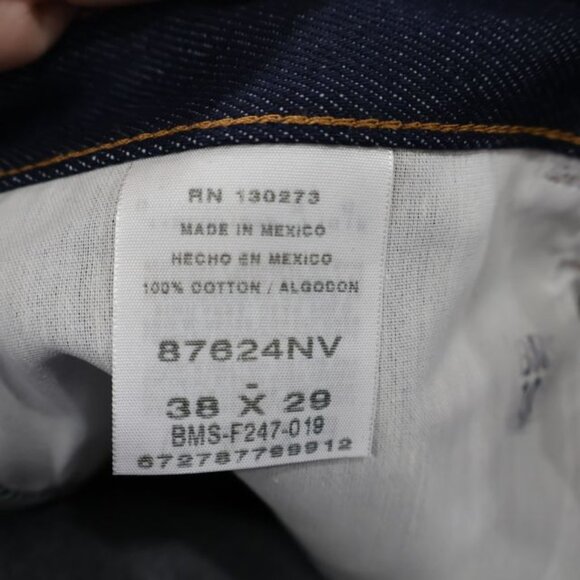 Rustler Advantage Jeans Mens 38x29 (Fits 37x29) Blue Regular Fit Boot - Picture 9 of 10